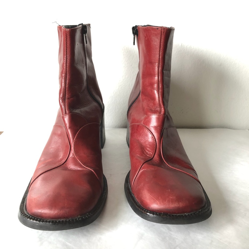 Vintage 80’s Italian Red Boots